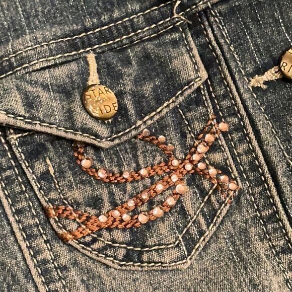 Upcycled Bambi Disney Disneyland Denim Toddler Jacket - Picture 3 of 11